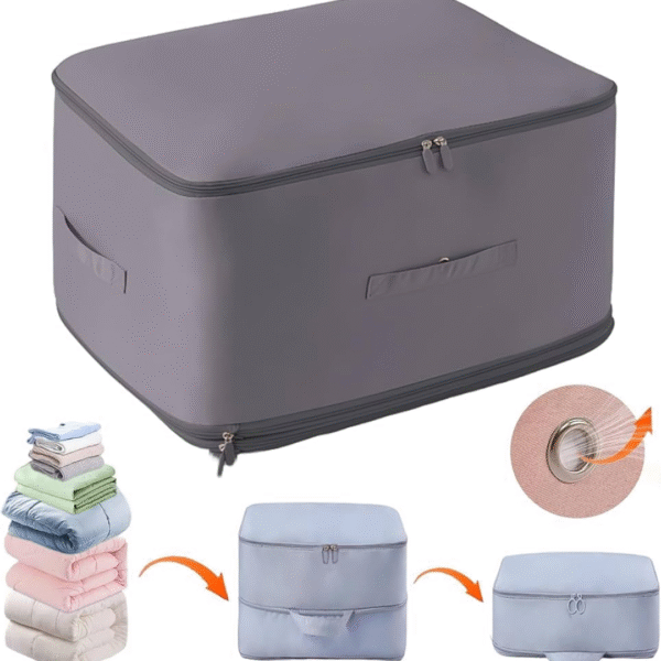 Ultra Space Saving Self-Compression Organizer, Compression Storage Packaging Bags