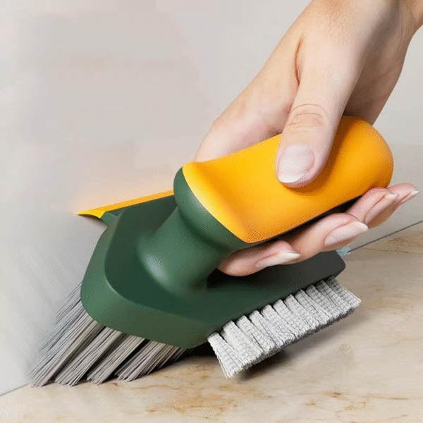Scrub Brush with Squeegee